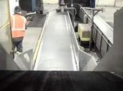 parcours idéal d'un bagage bord avion