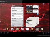 Test tablette tactile Android Motorola Xoom