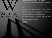 Wikipédia anglais proteste contre SOPA