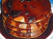 Pancakes confiture myrtilles
