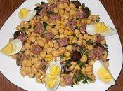 Salade Pois Chiches Corned Beef