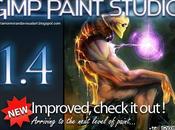 Gimp Paint studio application graphique réalisée peintre espagnol Ramon Mirando