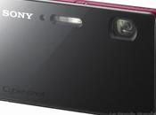 Appareil photo numérique Sony DSC-TX200V avec écran tactile OLED, capteur 18,2 étanche façade verre renforcé