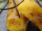Ananas rôti chantilly graines d'acacia torréfiées