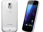 Samsung Galaxy Nexus Blanc, sortie imminente, Février Royaume