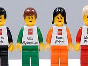 cartes visite LEGO pour employés firme