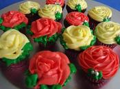 Cupcakes "bouquet roses"