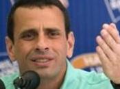 Capriles désigné candidat l’opposition vénézuélienne pour affronter Chávez