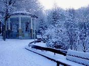 parc Mouscron sous neige