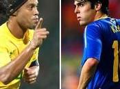 Liste Brésil pour match amical face Bosnie: Ronaldinho In,Kaka