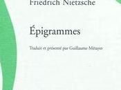 Epigrammes Friedrich Nietzsche (par Florence Trocmé)