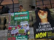 Pour droit manifester sans contrainte