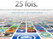 milliards téléchargements l’App Store d’Apple