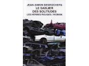 sablier solitudes Jean-simon Desrochers(Prix Libraires 2012)