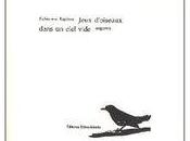 Jeux d’oiseaux dans ciel vide (augures), Fabienne Raphoz (par Georges Guillain)