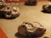 Cookies pralin chocolat noir