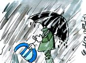 Zone Euro plans d’irrigation pendant déluge