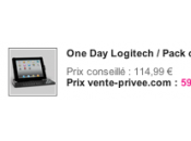 [Vente-Privee 18/03] Clavier Fold-Up Logitech pour iPad 59,00€