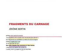 Fragments carnage Jérôme Bertin