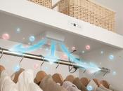 Daiwa purificateur d’air dans votre placard conserve vêtements frais