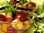 Salade fruits vanille