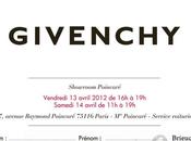 Brieuc vous invite vente privée Givenchy avril 2012