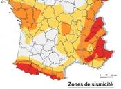Zones risques sismiques France