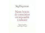 Notre besoin consolation impossible rassasier