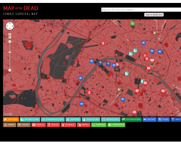 Où aller en cas s’attaque zombie ?