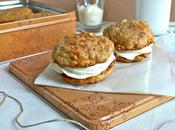 retour dans airs Whoopie Pies Carottes Ricotta façon Carrot Cake glaçage Cream Cheese.