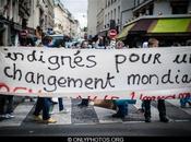 Manifestation: nous représentent Indignés, Paris.