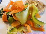 Tagliatelles courgettes carottes