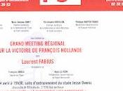 Laurent Fabius Val-de-Reuil dernier meeting Hollande