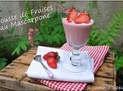 Mousse fraises mascarpone