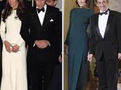 Kate Middleton Carla Bruni portent même robe d'écart