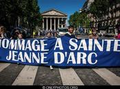Hommage Jeanne D'Arc. Paris, 2012.