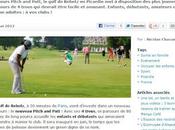 Pitch Putt Rebetz trous pour mettre golf portée plus jeunes