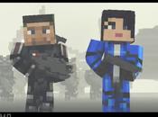 Mine Effect trailer Mass version Minecraft