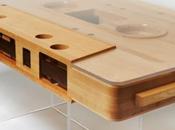 Mixtape Table table basse forme audio