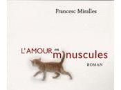 L'amour minuscules Francesc MIRALLES