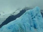 Argentine vidéo impressionnante d’un iceberg glacier Upsala train basculer