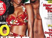 Kelly Rowland Trey Songz couvrent sexy édition magazine Ebony