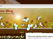 Thème WordPress Flower Grunge fleurs pour printemps