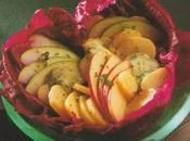 Salade rouge rattes, granny-smith pomme