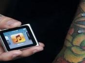 tatoueur greffe iPod Nano bras
