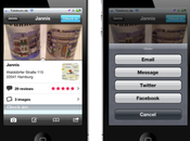 Nouvelle application pour iPhone version Maintenant, partagez adresses