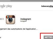 Android: Désistallation mise jour applications depuis Google Play