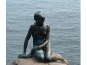 petite sirène, symbole principale attraction touristique Copenhague.