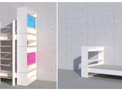 Kajutenbett système lits superposés modulable multifonctionnel