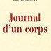 "Journal d'un corps" Daniel Pennac